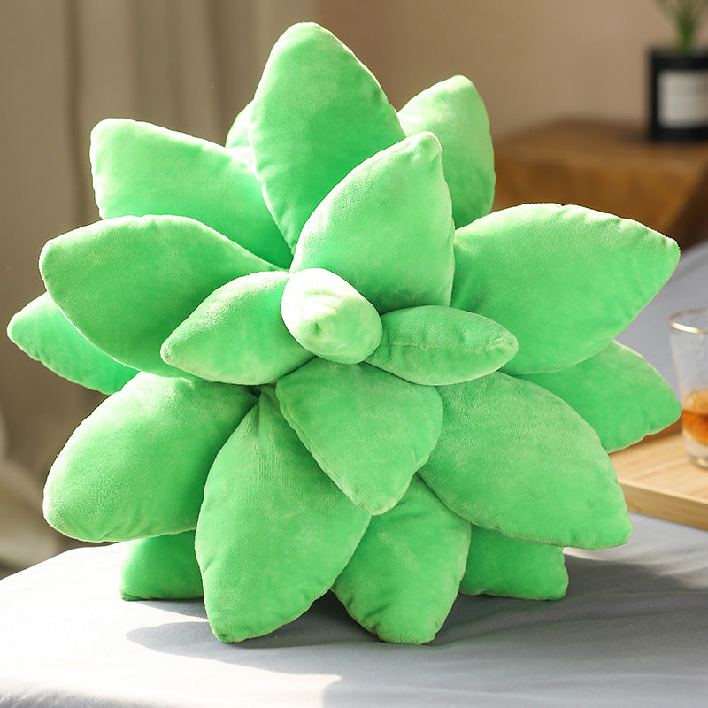 Succulent Plant Plush Pillow