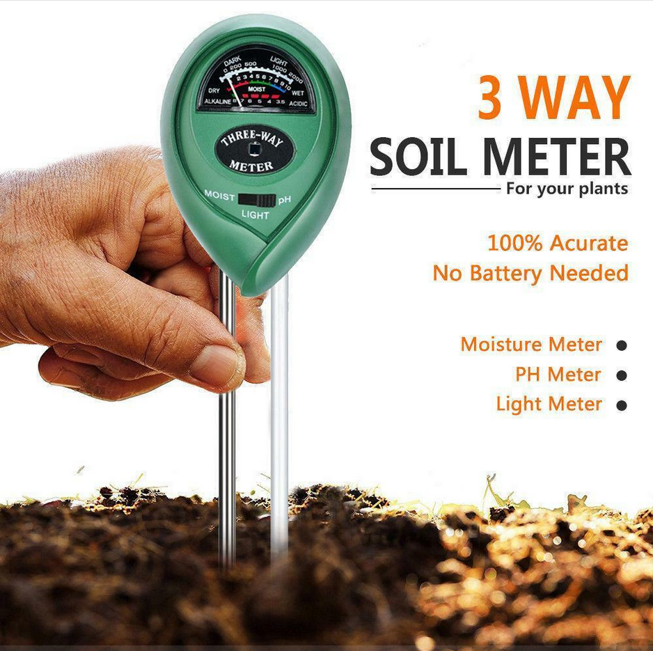 3 In1 PH Moisture Light Meter