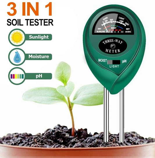 3 In1 PH Moisture Light Meter