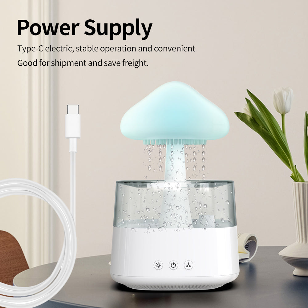 Mushroom Rain Humidifier